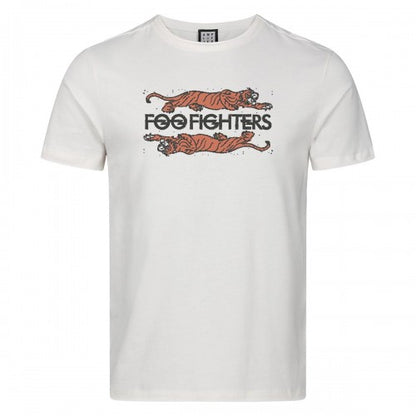 Front - Amplified Unisex Adult Tiger Foo Fighters T-Shirt