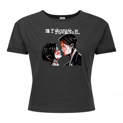 Front - Amplified Womens/Ladies Three Cheers My Chemical Romance Crop Top