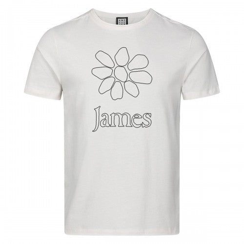 Front - James Unisex Adult Logo Cotton T-Shirt