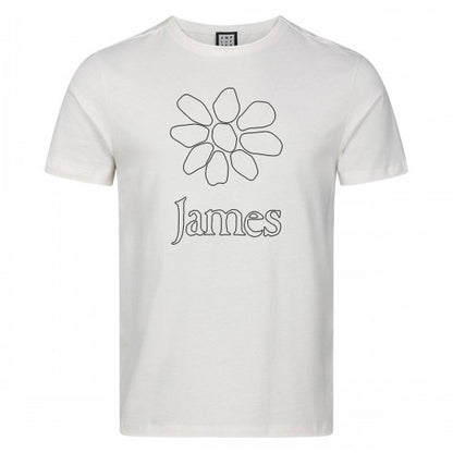 Front - James Unisex Adult Logo Cotton T-Shirt