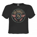 Front - Amplified Womens/Ladies Air Foo Fighters Crop Top