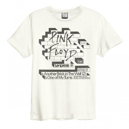 Front - Amplified Unisex Adult Poster Pink Floyd T-Shirt