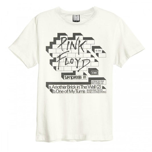 Front - Amplified Unisex Adult Poster Pink Floyd T-Shirt