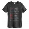 Front - Amplified Unisex Adult The Wall Pink Floyd T-Shirt
