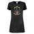 Front - Amplified Womens/Ladies Top Hat Skull Guns N Roses T-Shirt Dress
