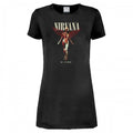 Front - Amplified Womens/Ladies In Utero Nirvana T-Shirt Dress