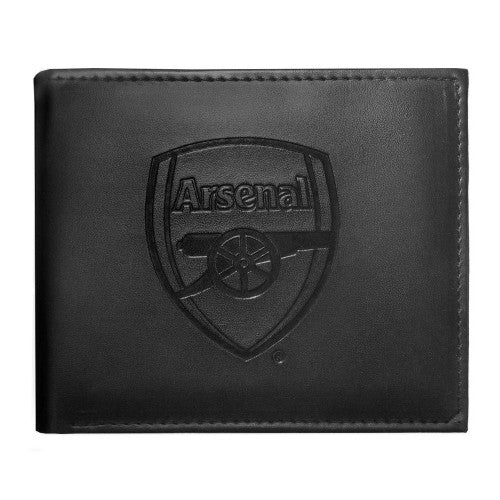 Front - Arsenal FC Crest Embossed Wallet