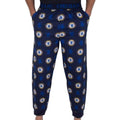 Front - Chelsea FC Mens Repeat Logo Pyjama Bottoms