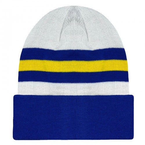 Front - Fan Originals Leeds Retro Football Beanie