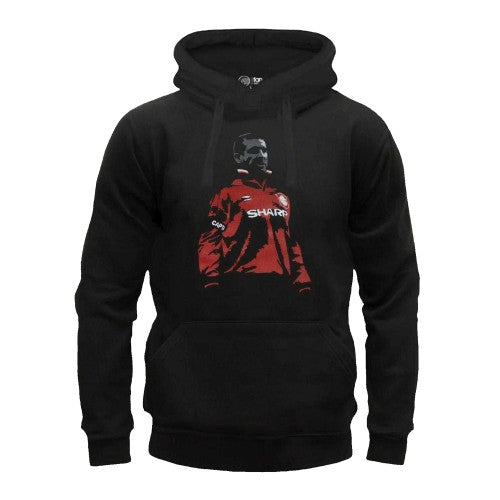 Front - Fan Originals Mens Eric Cantona 1996 Hoodie