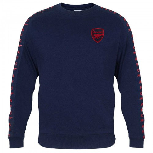 Front - Arsenal FC Mens Taped Sweatshirt