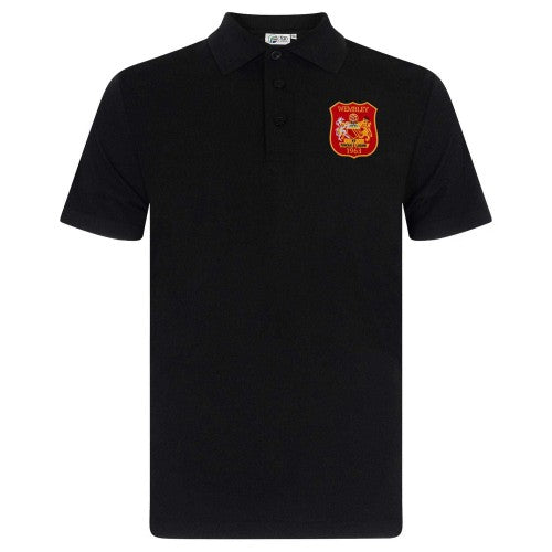 Front - Fan Originals Mens Wembley 1963 Football Polo Shirt