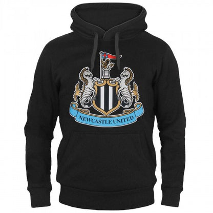 Front - Newcastle United FC Mens Fleece Hoodie