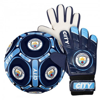 Front - Manchester City FC Boys Football Set Set