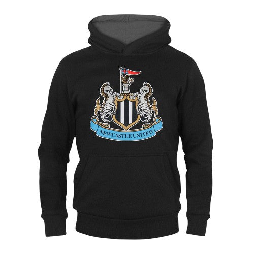 Front - Newcastle United FC Boys Graphic Fleece Hoodie