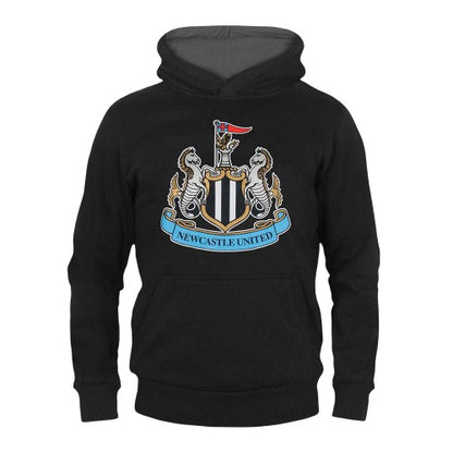 Front - Newcastle United FC Boys Graphic Fleece Hoodie