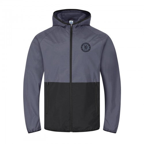 Front - Chelsea FC Boys Crest Two Tone Windbreak