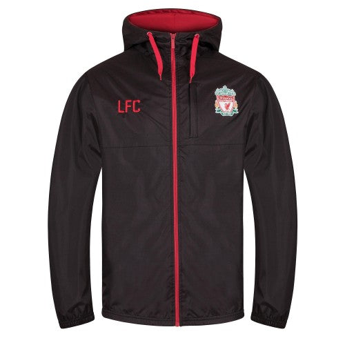 Front - Liverpool FC Mens Crest Windbreaker