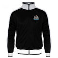 Front - Newcastle United FC Mens Retro Track Jacket