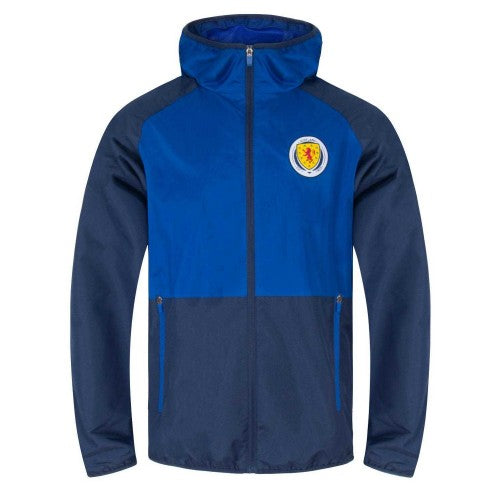 Front - Scotland Mens Crest Raglan Windbreaker