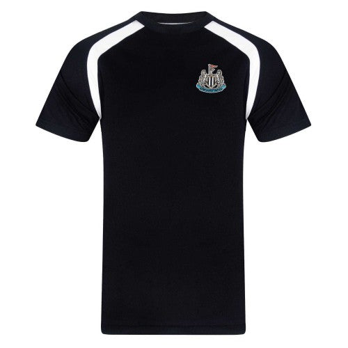 Front - Newcastle United FC Boys Barnes 11 Polyester T-Shirt