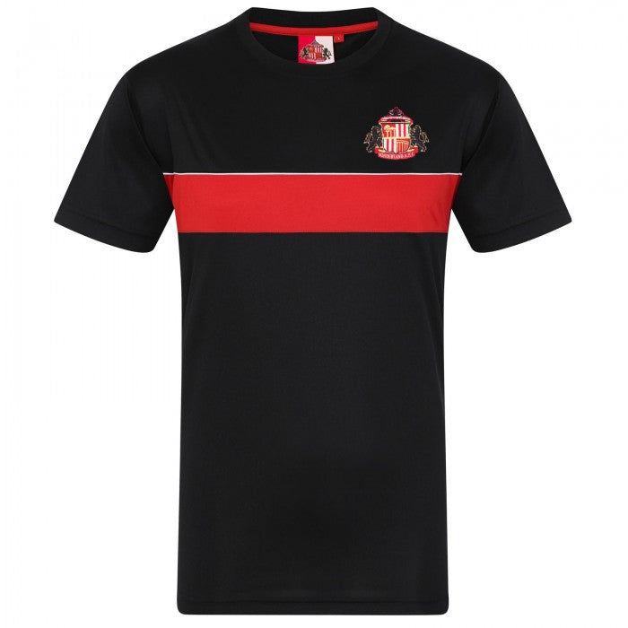 Front - Sunderland AFC Mens Football Polyester T-Shirt