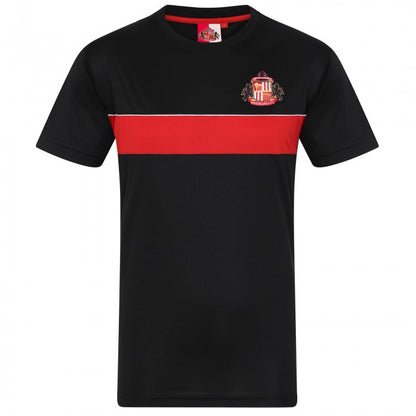 Front - Sunderland AFC Mens Football Polyester T-Shirt