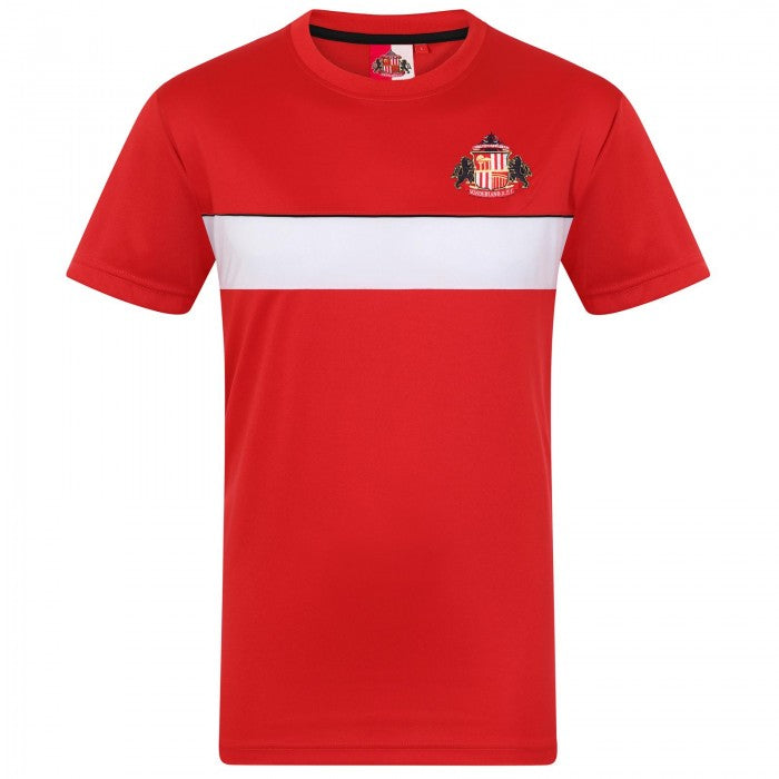 Front - Sunderland AFC Mens Football Polyester T-Shirt