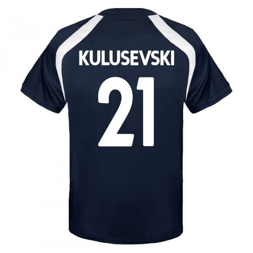 Front - Tottenham Hotspur FC Boys Kulusevski 21 T-Shirt