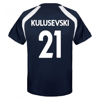 Front - Tottenham Hotspur FC Boys Kulusevski 21 T-Shirt