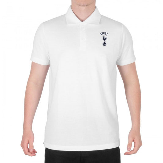 Front - Tottenham Hotspur FC Mens Polo Shirt