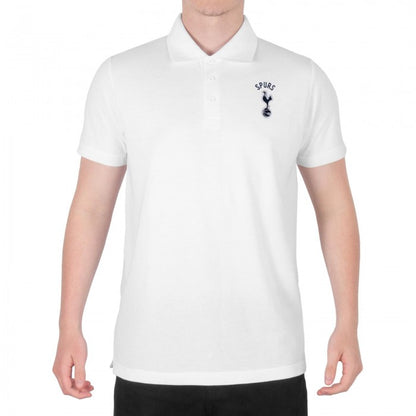 Front - Tottenham Hotspur FC Mens Polo Shirt