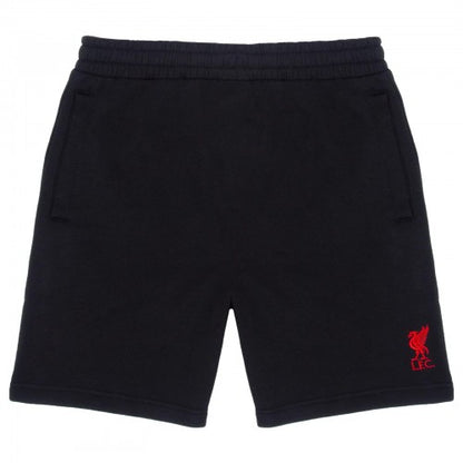 Front - Liverpool FC Mens Fleece Shorts