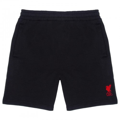 Front - Liverpool FC Mens Fleece Shorts