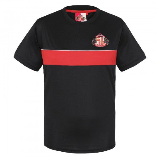 Front - Sunderland AFC Boys Polyester T-Shirt