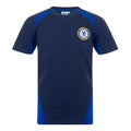 Front - Chelsea FC Boys Cotton T-Shirt