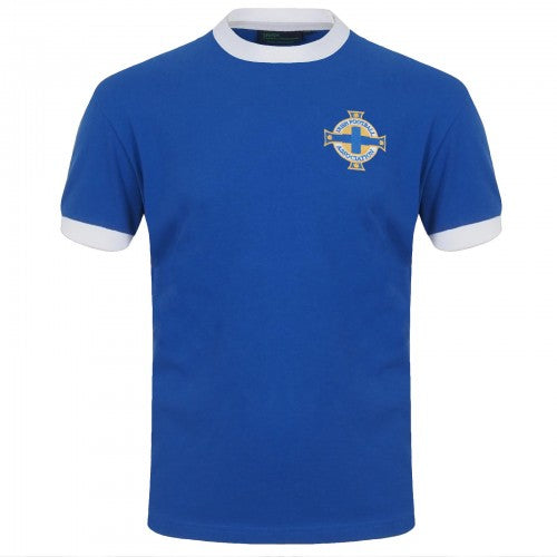 Front - Northern Ireland FA Mens Retro T-Shirt