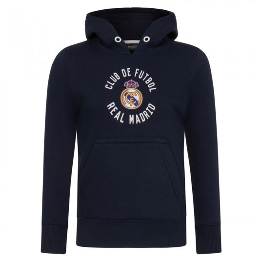 Front - Real Madrid CF Boys Fleece Hoodie