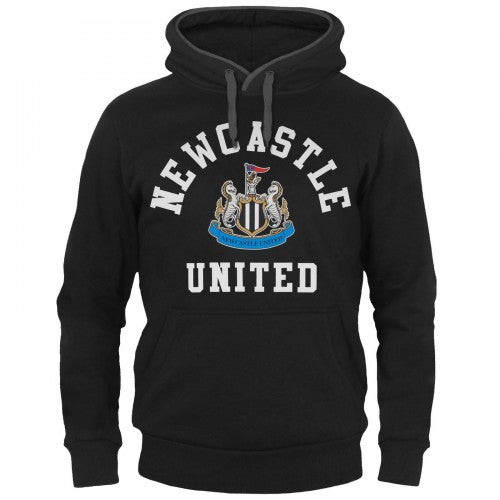 Front - Newcastle United FC Mens Fleece Hoodie