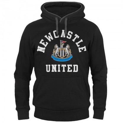 Front - Newcastle United FC Mens Fleece Hoodie