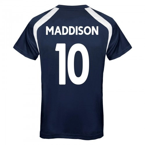 Front - Tottenham Hotspur FC Mens Maddison 10 T-Shirt
