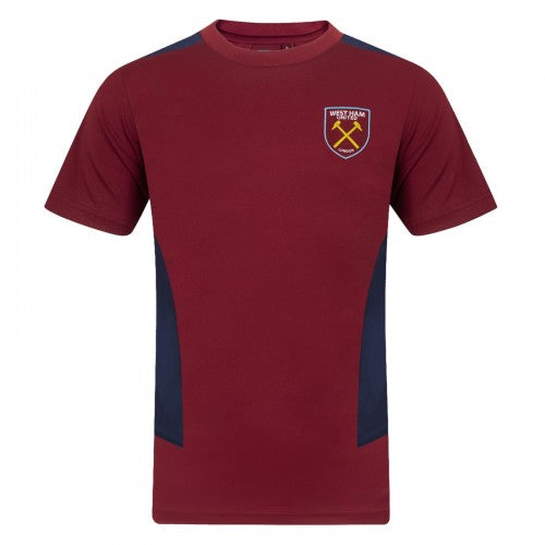 Front - West Ham United FC Mens Polyester T-Shirt