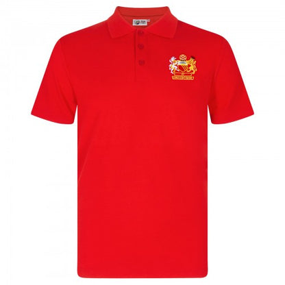 Front - Fan Originals Mens Manchester Polo Shirt