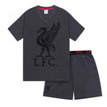 Front - Liverpool FC Mens Short Pyjama Set