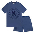 Front - Chelsea FC Mens Short Pyjama Set