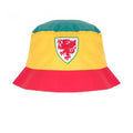 Front - FA Wales Embroidered Bucket Hat