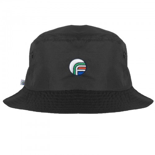 Front - Fan Originals Classic Embroidered Logo Bucket Hat