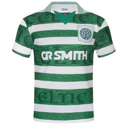 Front - Celtic FC Mens 1996 Retro Home Shirt