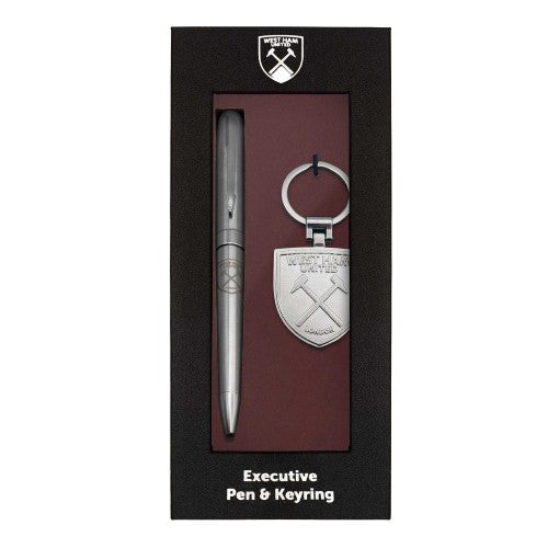 Front - West Ham United FC Crest Pen Set