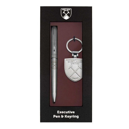 Front - West Ham United FC Crest Pen Set